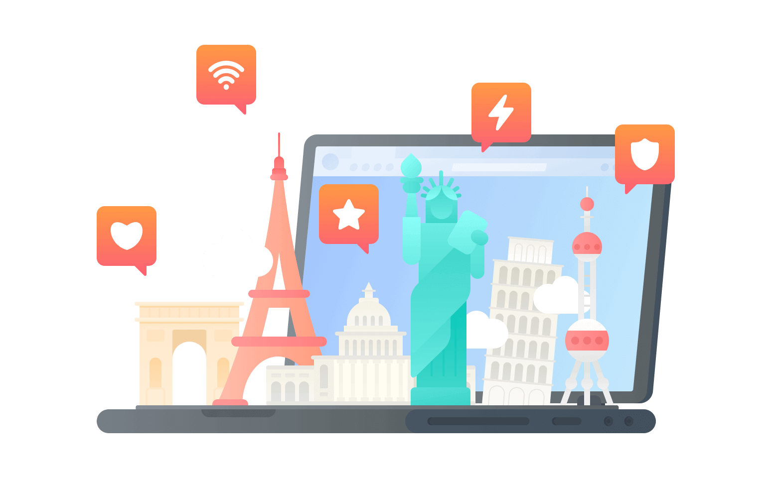 国外回国VPN - 速帆加速器